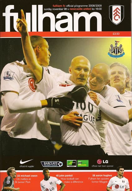 Fulham FC v Newcastle United FC